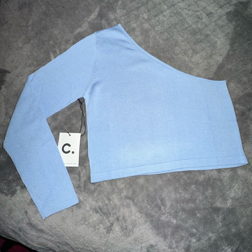 NWTs Callahan Knitwear Lora One Shoulder Size Small